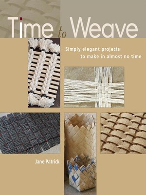 cover image of Time to Weave